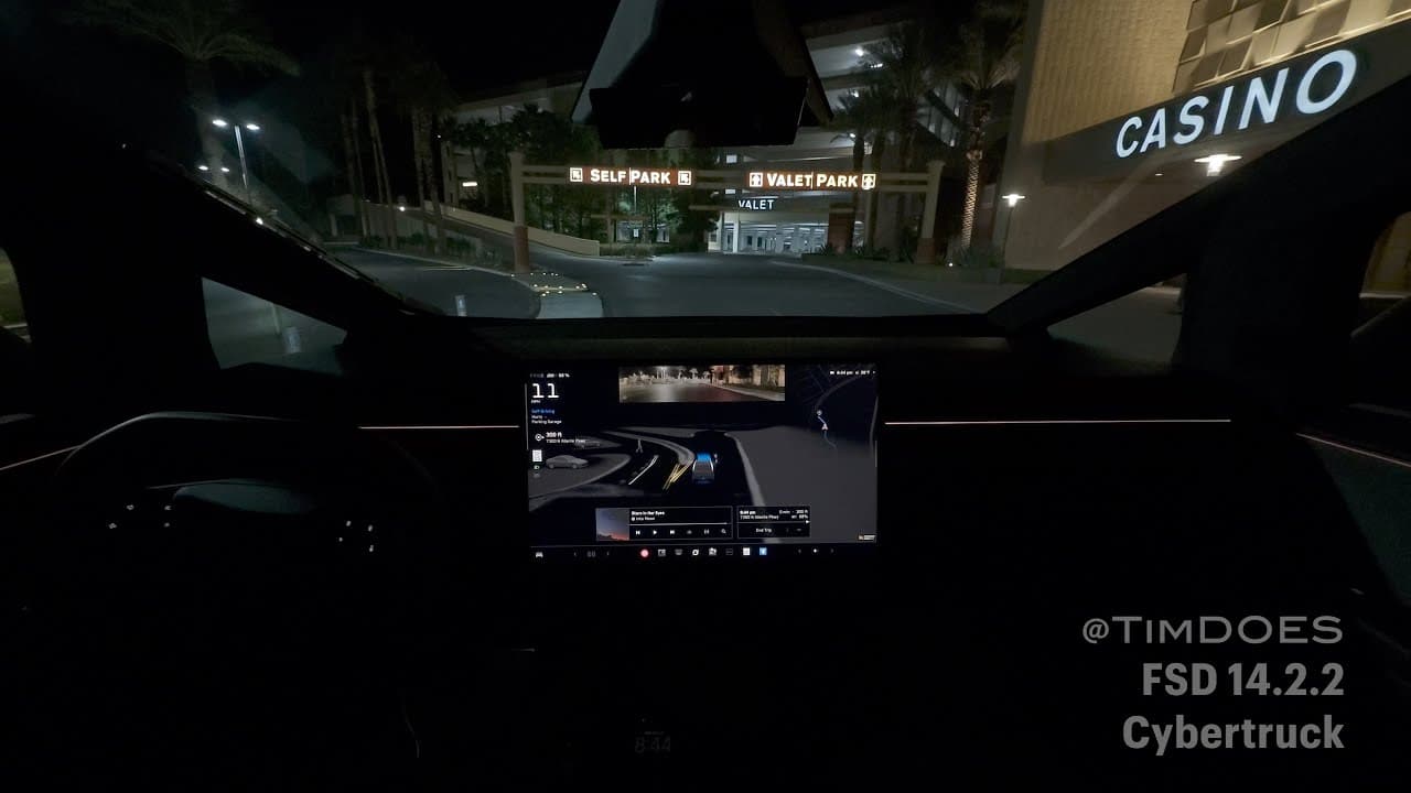Cybertruck FSD 14.2.2 - First Impressions Drive